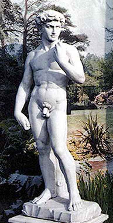 amar-manufatti in cemento-statua David